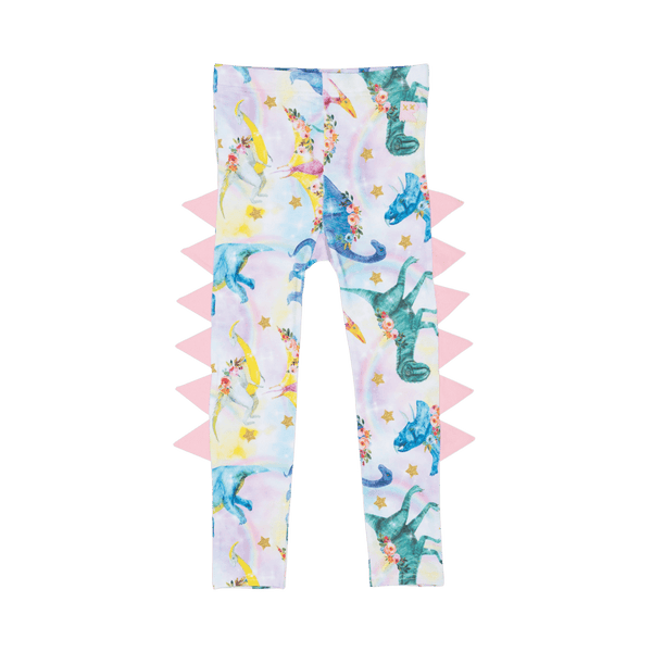Rock Your Baby Dinosaur Parade Tights in Multi
