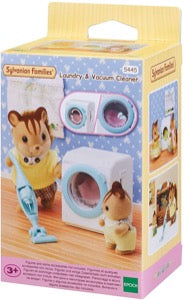 Sylvanian Families Laundry & vacuum cleaner set