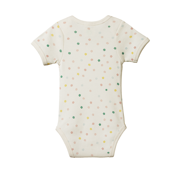 Nature Baby Bodysuit flora print