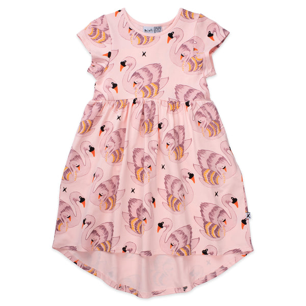 Minti swan love dress ballet in pink