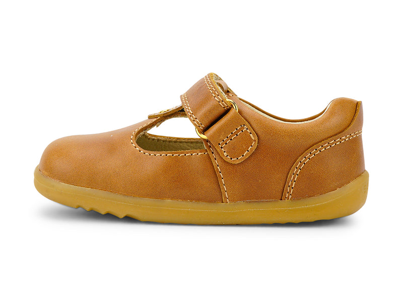 Bobux Step up Louise caramel in brown