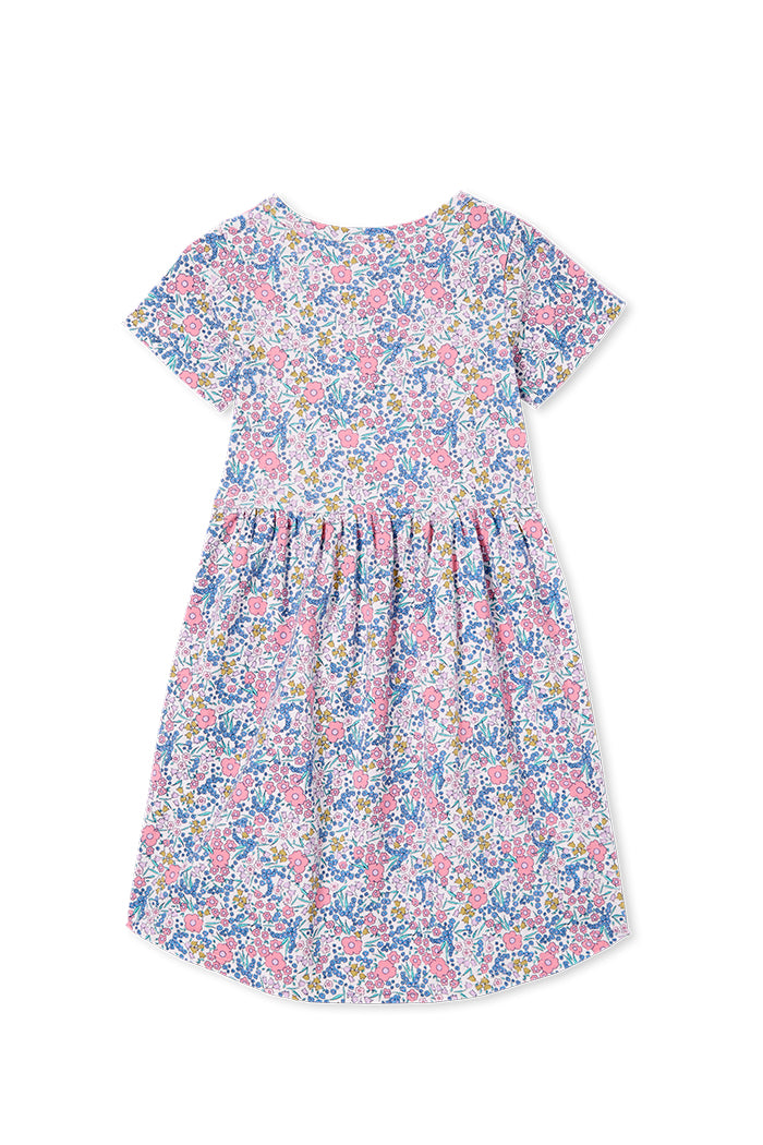 Milky Bluebell Dress in Multi Colour