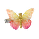 Pink Poppy Butterfly Burst Hair clips