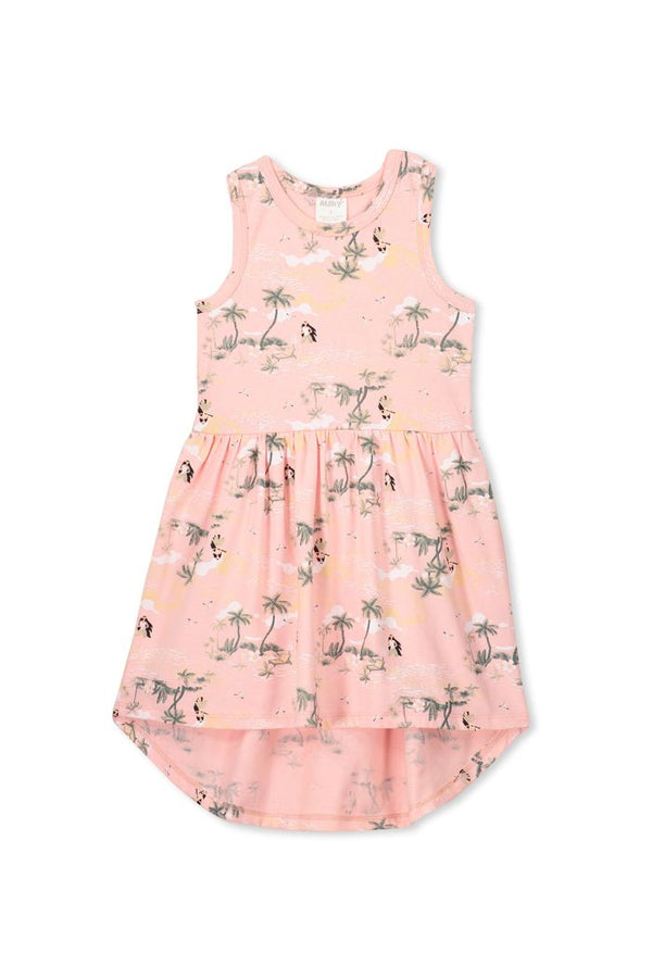 Milky Clothing Hula Girl Dress in pink