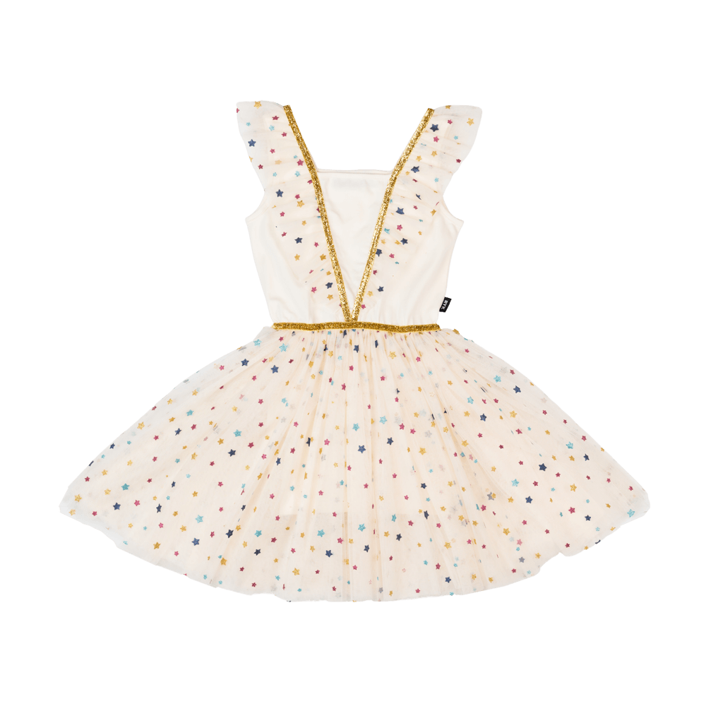 Rock Your Baby  angel dress in cream