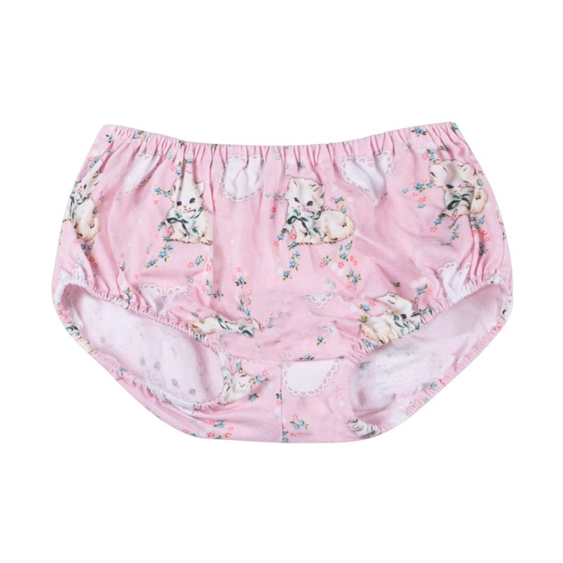 Paper Wings Jersey Bloomers Heart Kittens