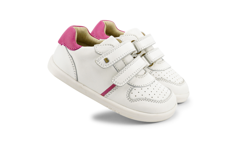 BOBUX I Walk Riley Sneaker white and pink