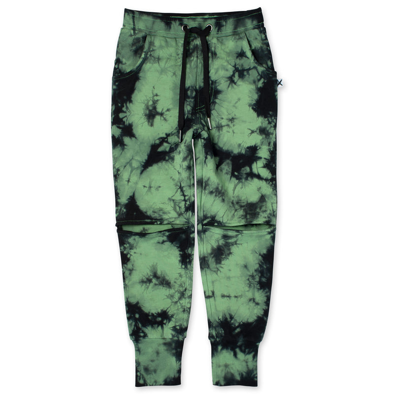 Minti Scattered Trackies with Hidden Knee in Lime Green