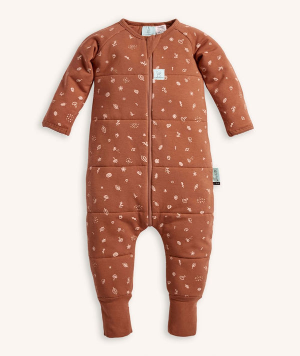 ErgoPouch Sleep Onesie 2.5 Tog Acorn in Brown