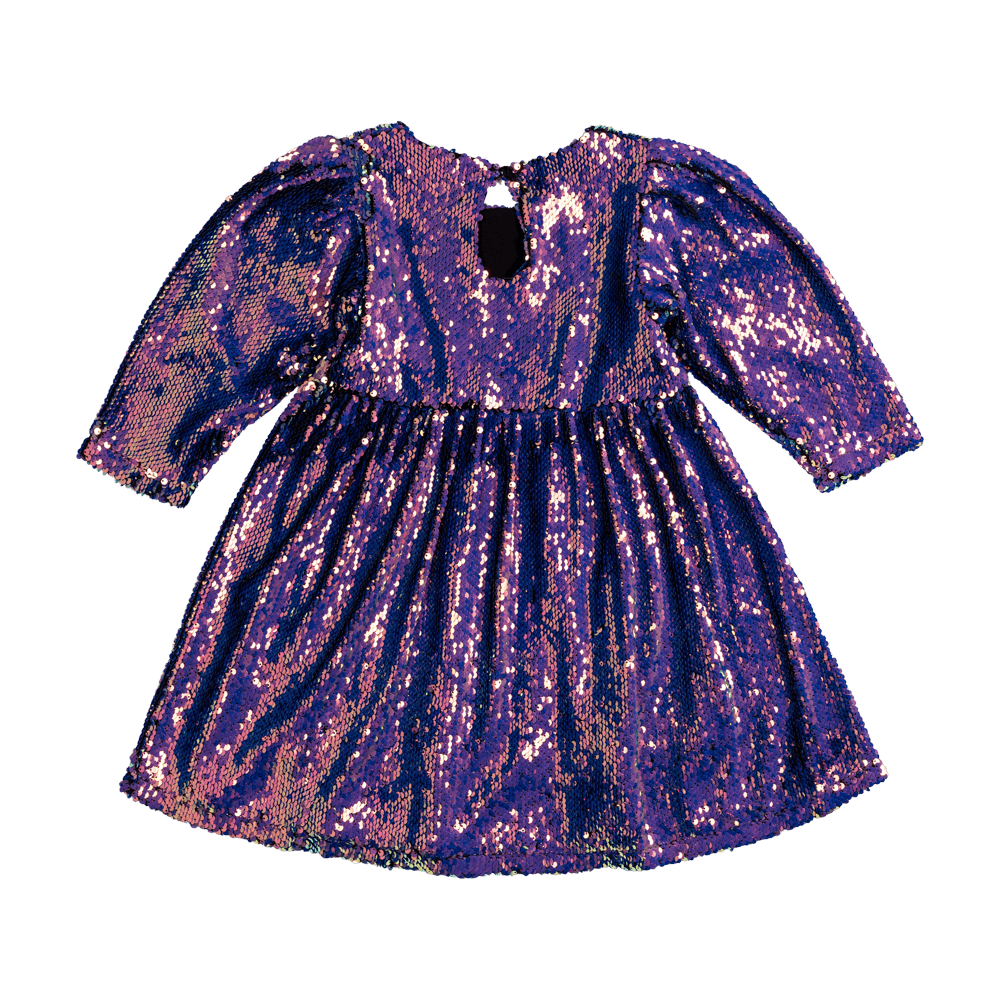 Rock Your Baby Sequin Party Dress in pink