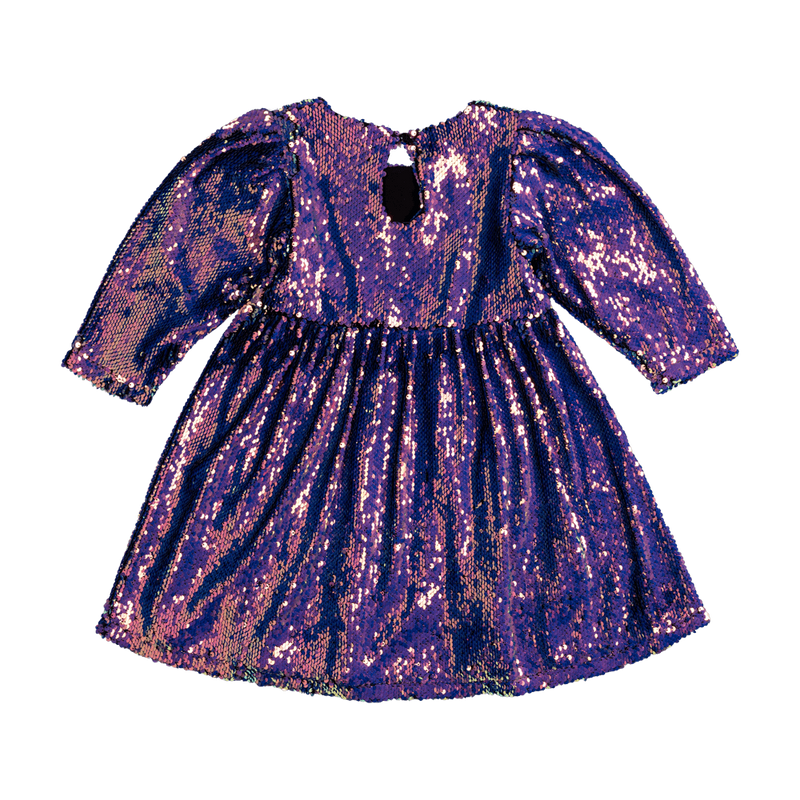 Rock Your Baby Sequin Party Dress in pink