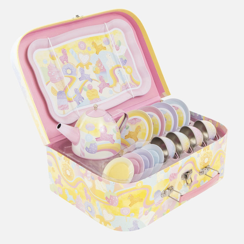 Tiger Tribe vintage tea set Llamalicious