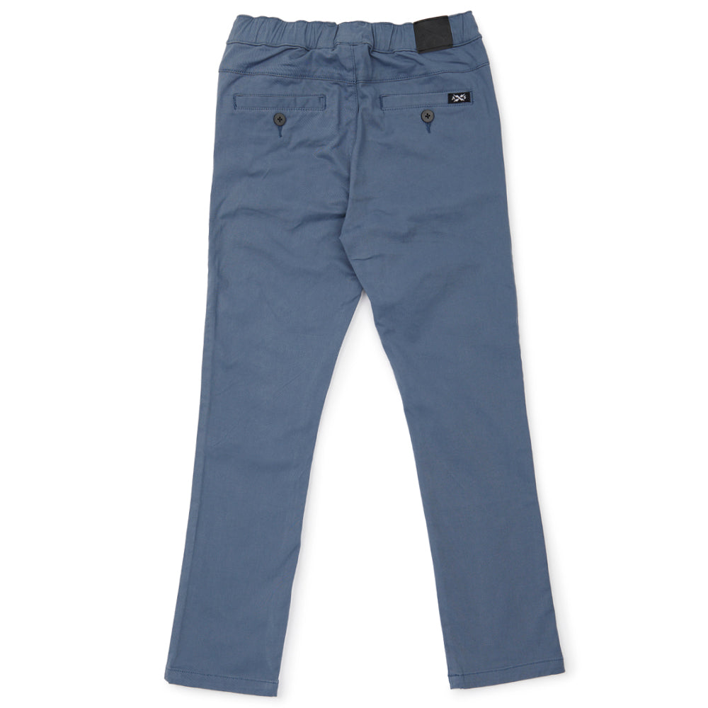 Alphabet Soup Malibu Chino Pants Thunder in Grey/Blue