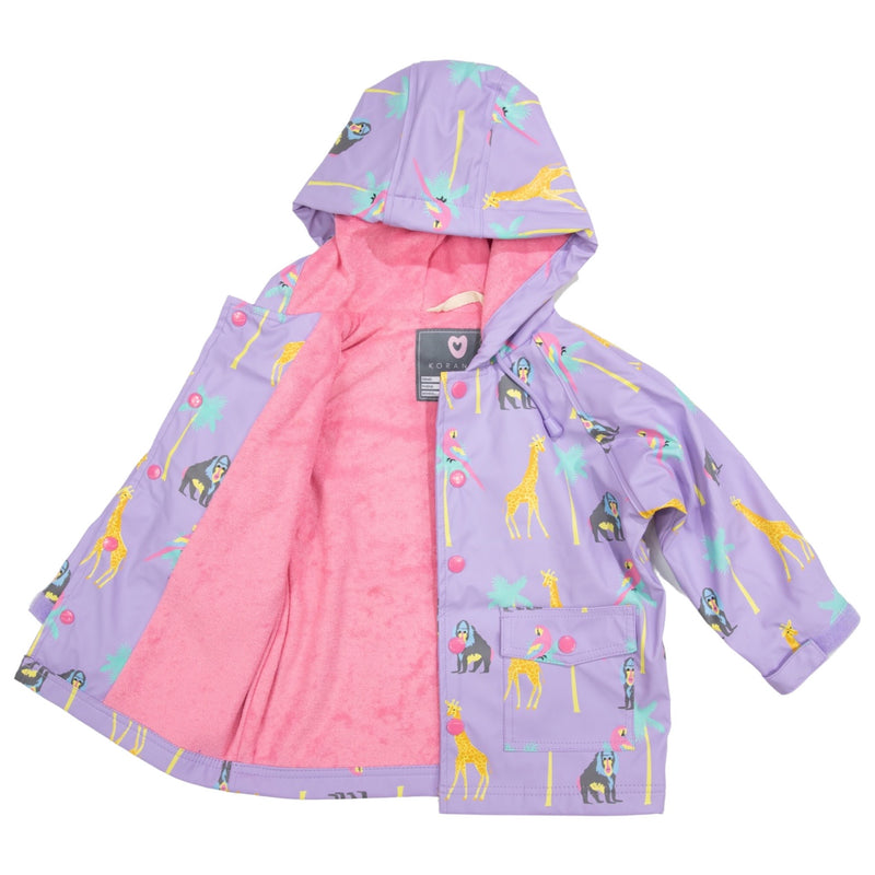 Korango Safari Raincoat Lilac in Purple