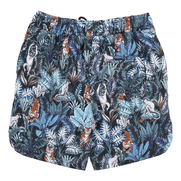 Minihaha Matt board shorts in blue print