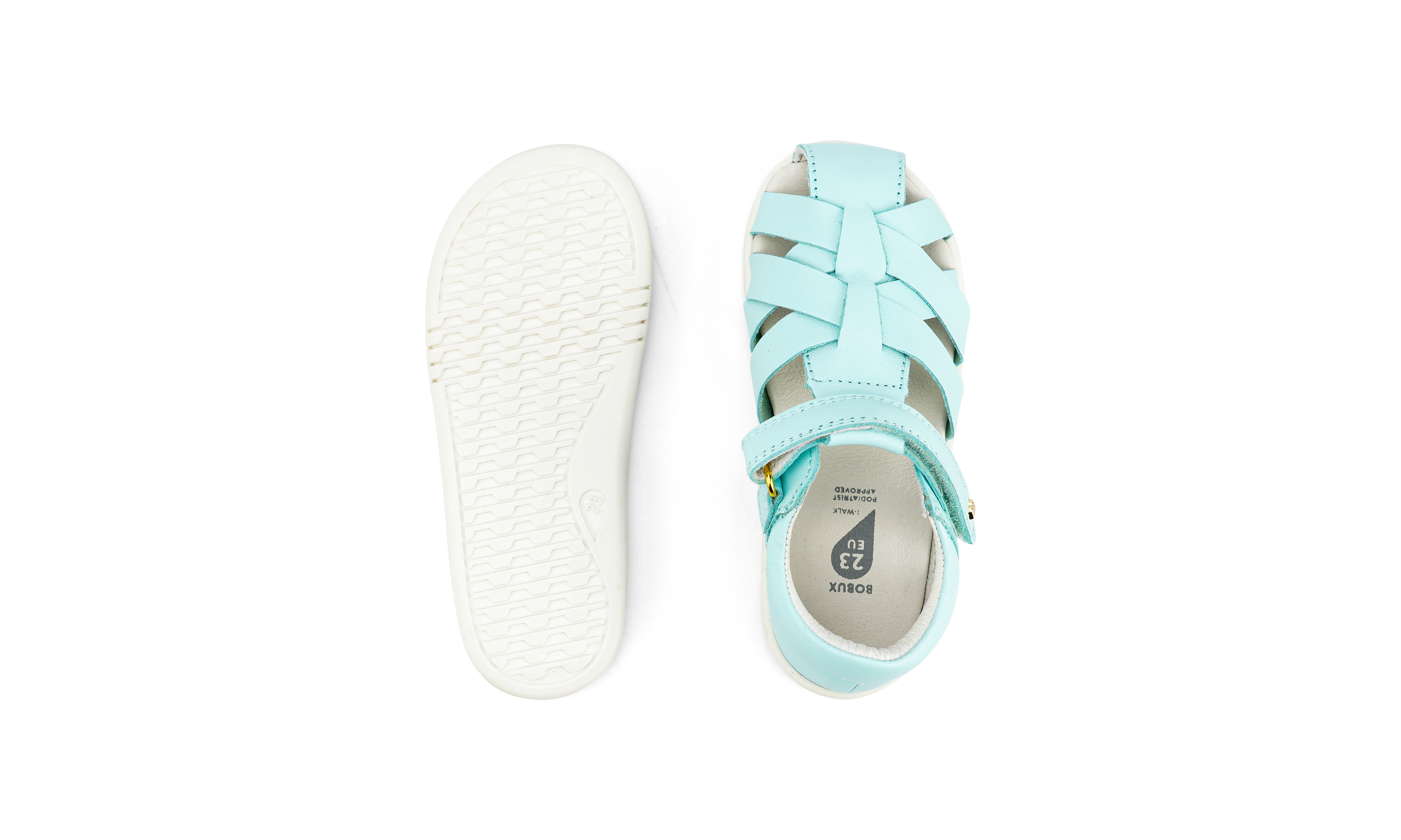 Bobux I-Walk tropicana II sandal mist in blue