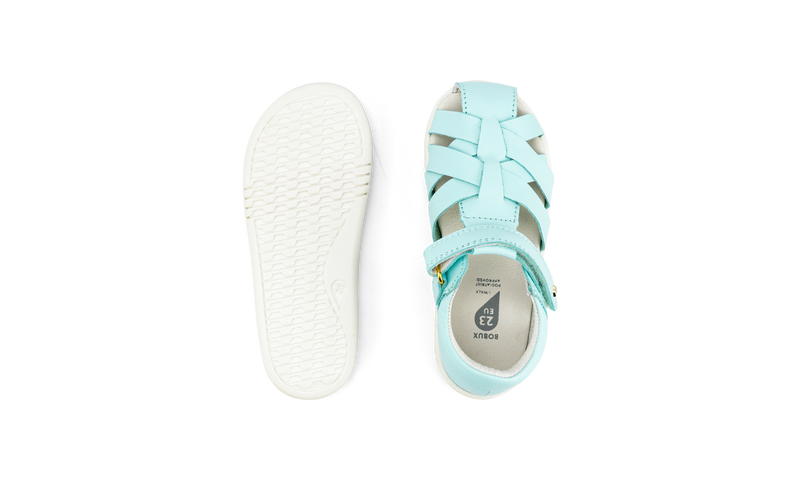 Bobux I-Walk tropicana II sandal mist in blue