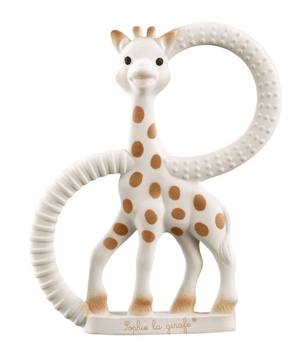 Sophie the giraffe hand teether
