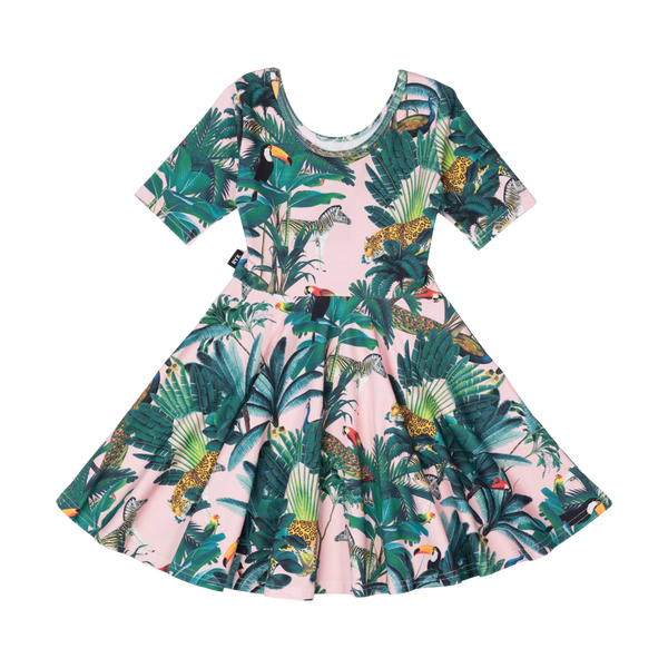 Rock your baby tropicool Mabel waisted dress in floral