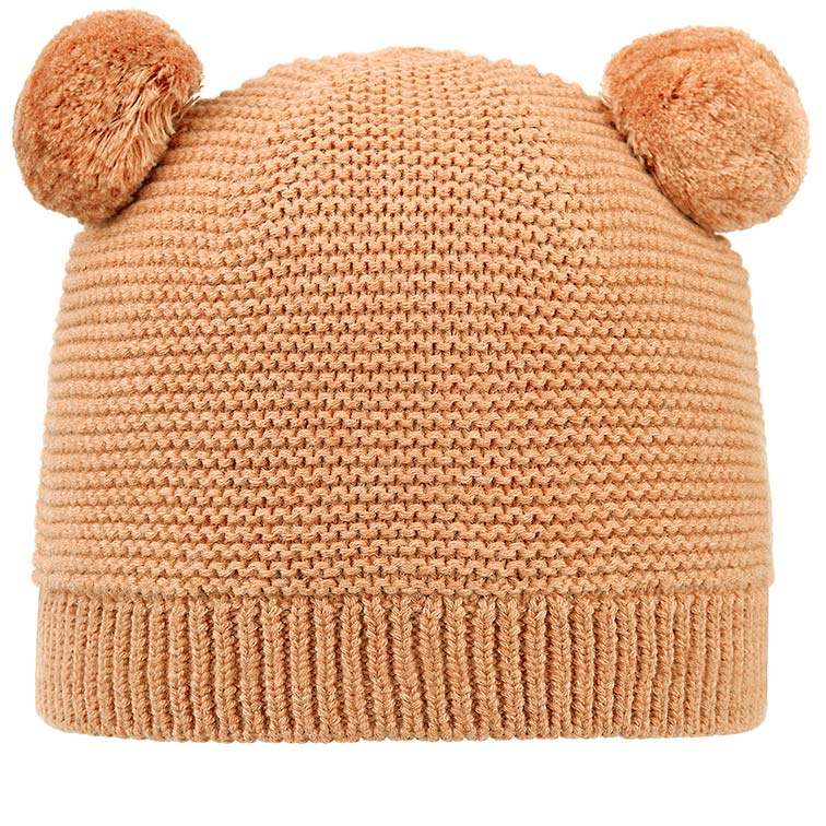 Toshi Organic beanie snowy ginger in brown