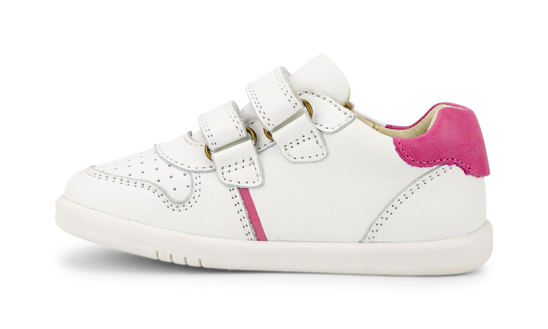 BOBUX I Walk Riley Sneaker white and pink