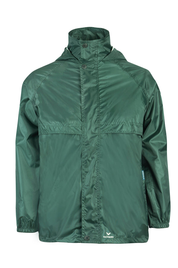 Rainbird Stowaway Waterproof jacket Forest  in Green
