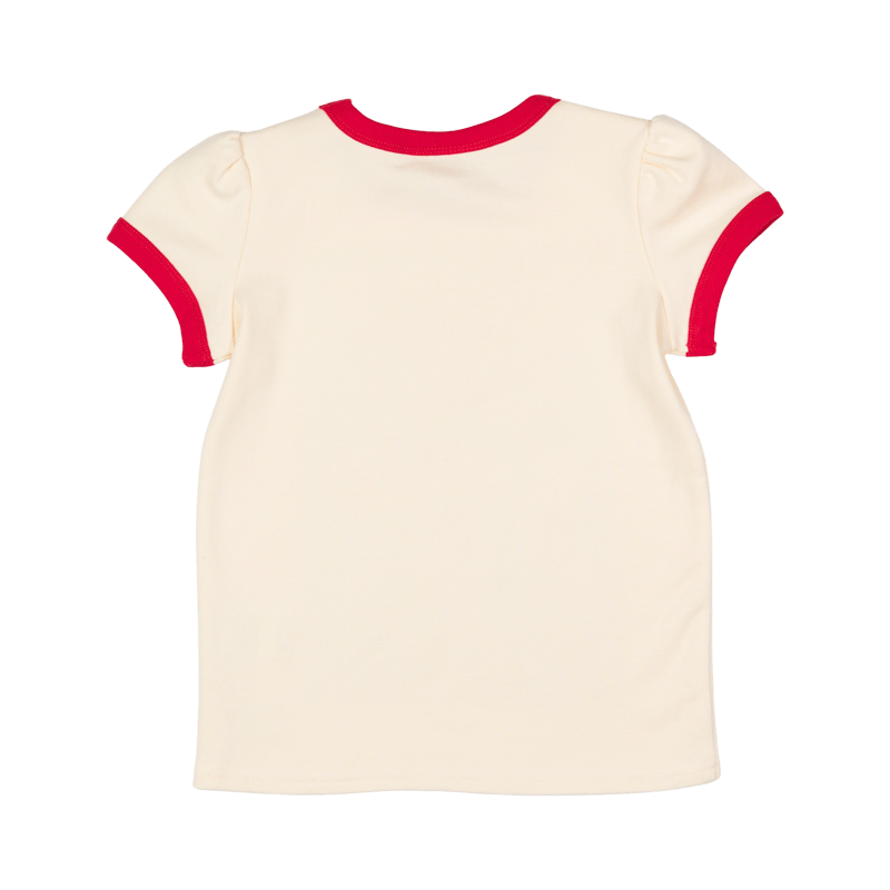 Rock your baby love ss ringer t-shirt in cream