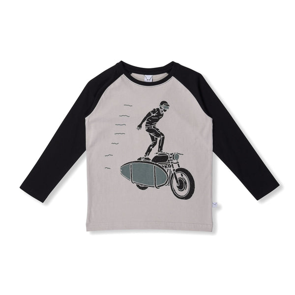 littlehorn-stunt-biker-tee---slate-black--in-grey