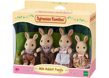 Sylvanian Families - Milk Rabbit Family