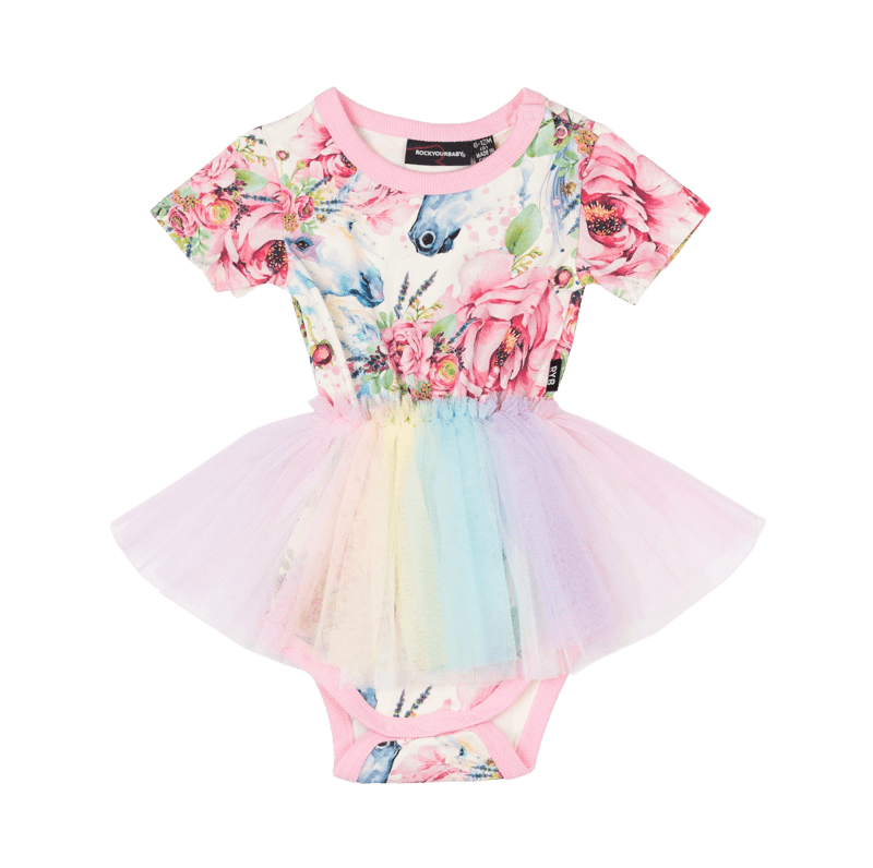 Rock Your Baby boho unicorn bodysuit