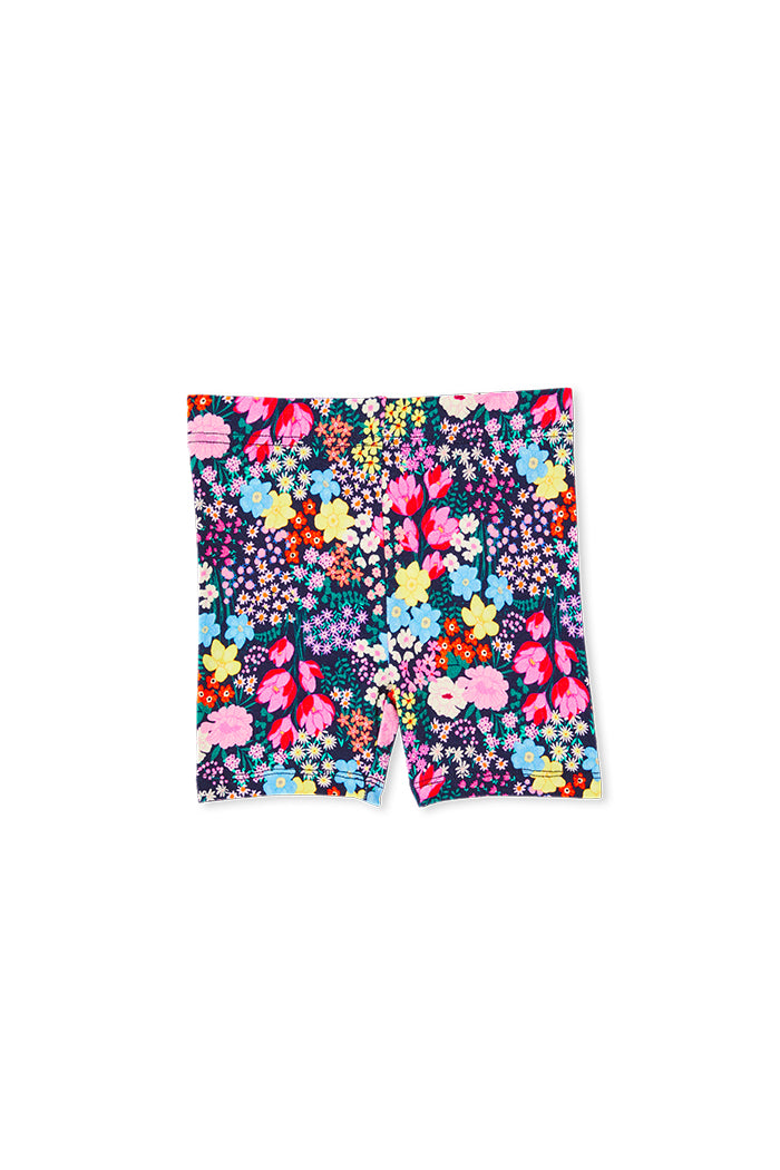 Milky Meadow Bike Short Multi Print