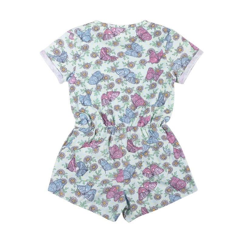 Paper Wings T-Shirt Romper Butterfly Daisies