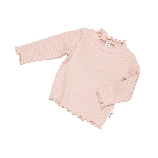 Huxbaby Rib Skivvy rose in pink