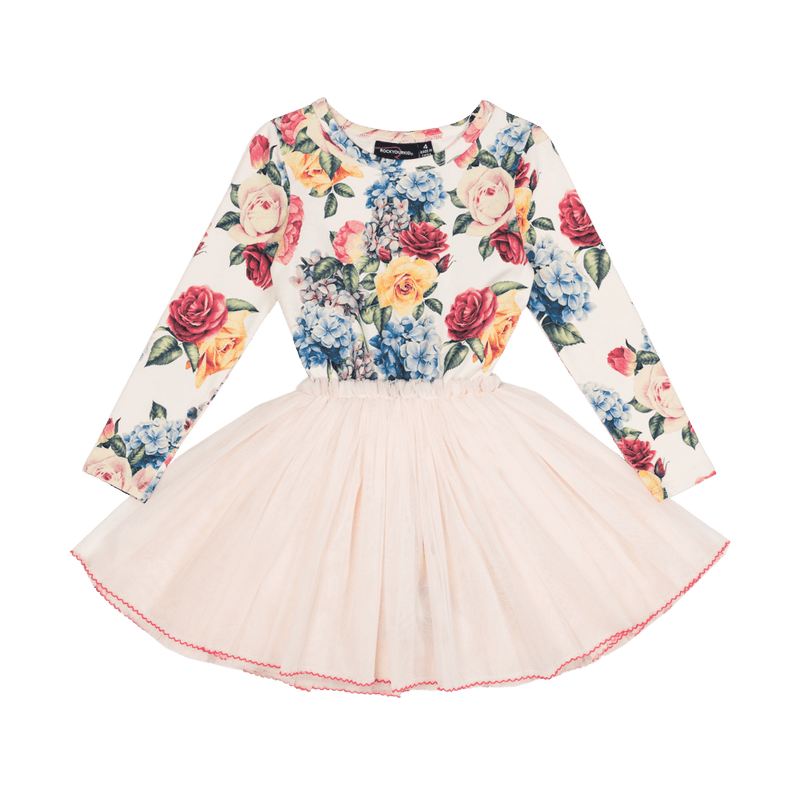 Rock your baby mahalia LS circus dress in multicolour