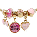 Pink Poppy Charm Bracelet Collection