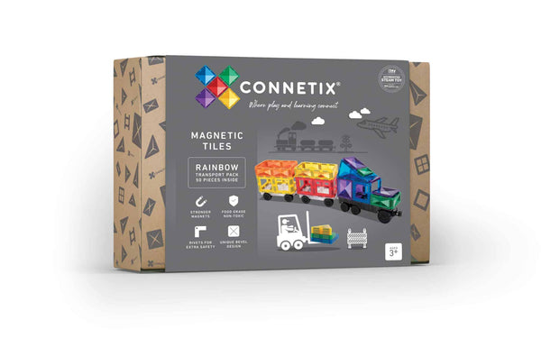 Connetix magnetic tiles 50 pc Transport pack