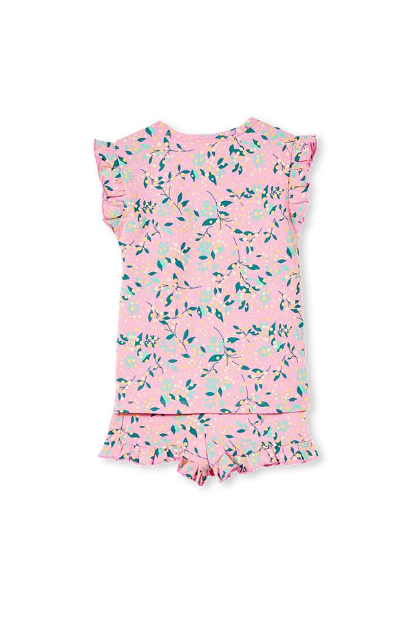 Milky wattle pyjamas in pink