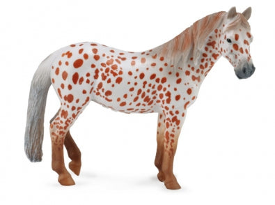Collecta British Spotted Pony Mare-Chestnut Leopard