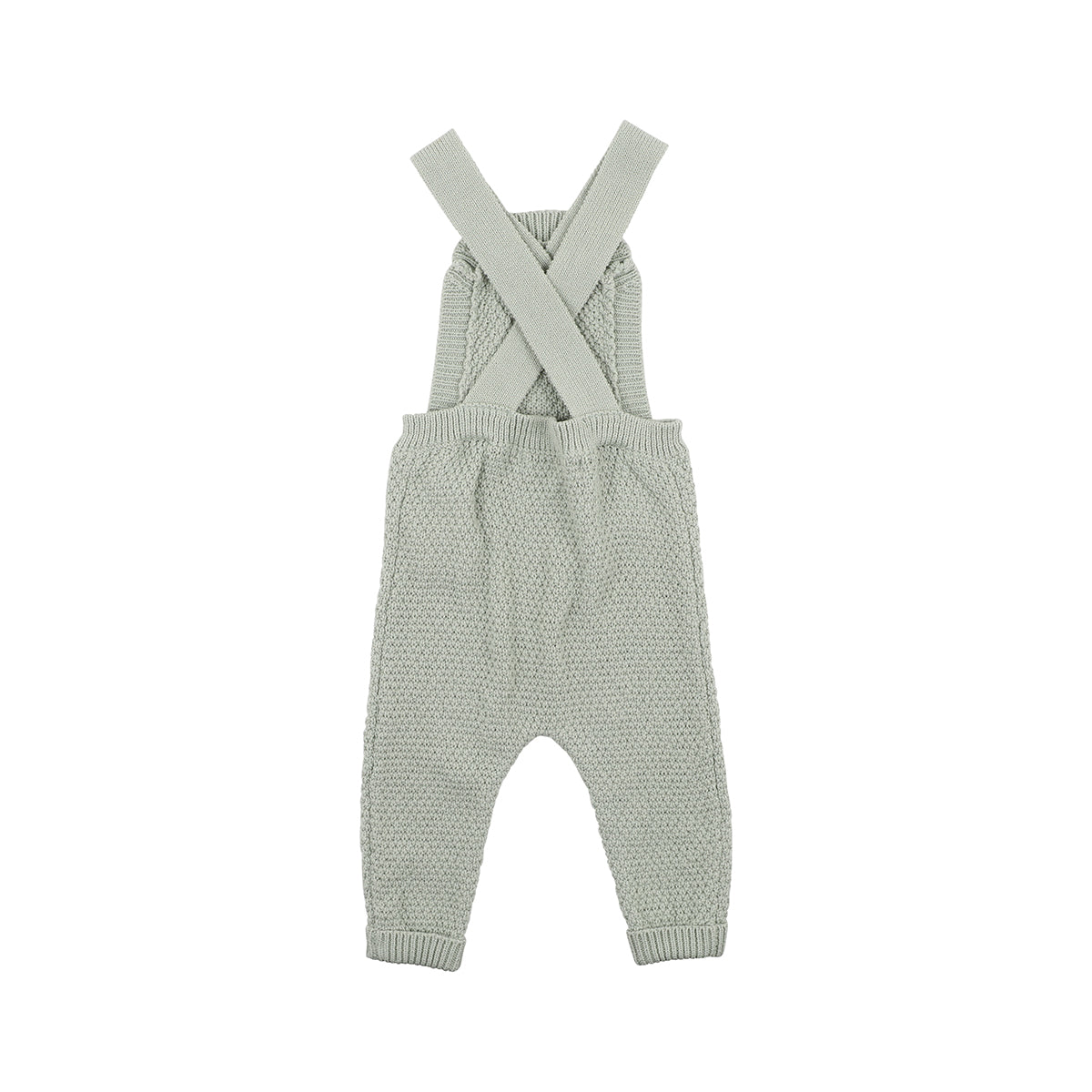 Bebe Sage Knit Overall in Green
