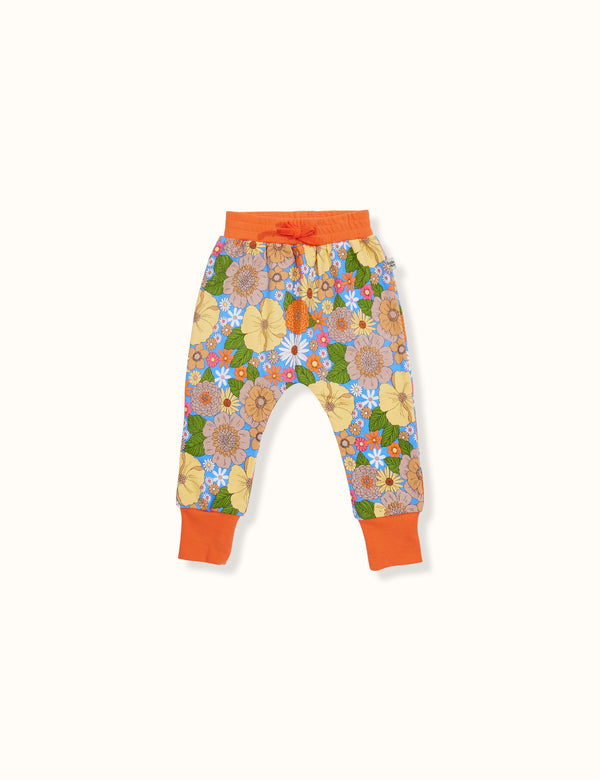 Goldie & Ace Zoe Floral Terry Sweatpants in Floral Multi