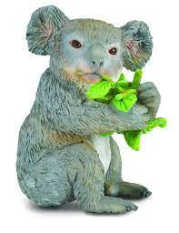 Collecta Koala Eating Eucalyptus (M)