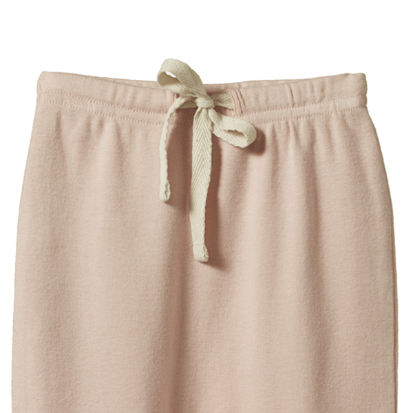 Nature Baby drawstring pant rose dust in pink