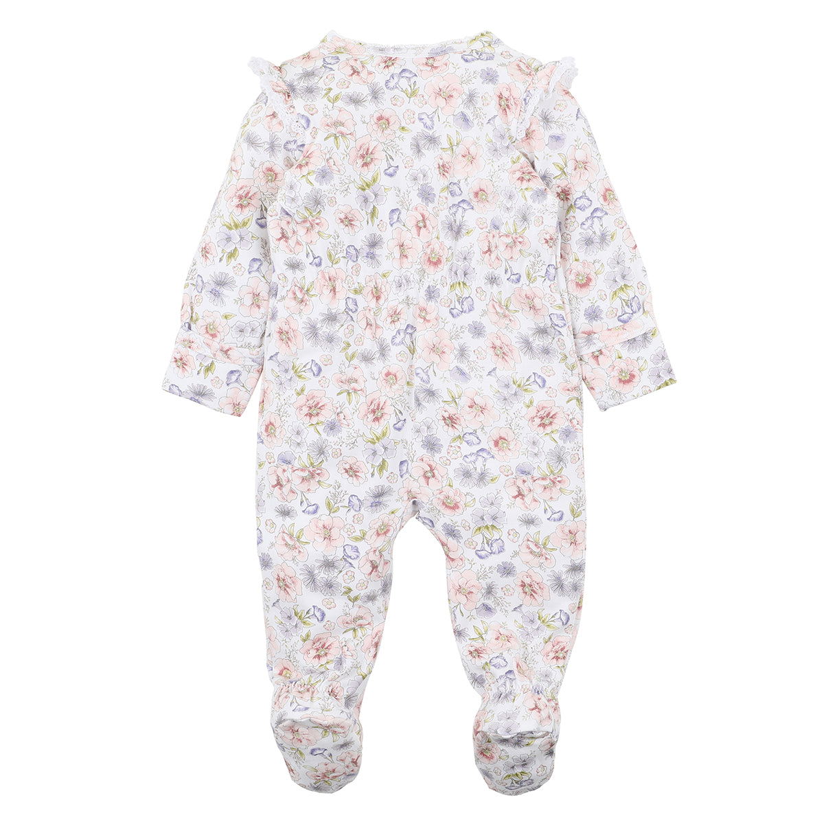 Bebe Mia zip onesie in Floral