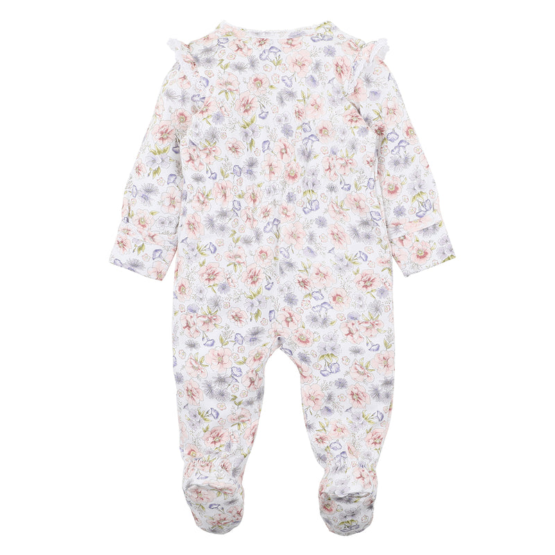 Bebe Mia zip onesie in Floral