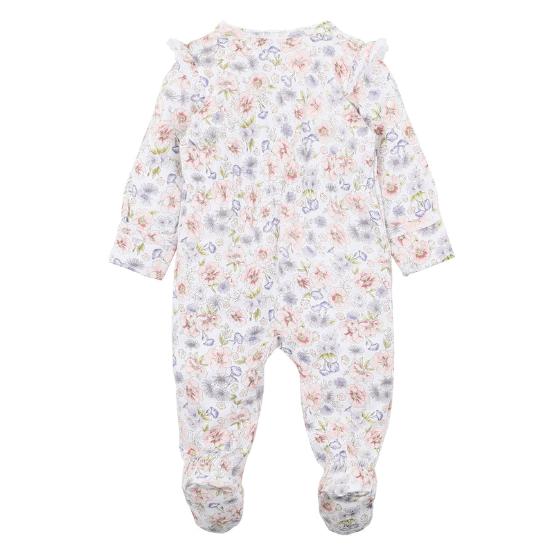 Bebe Mia zip onesie in Floral