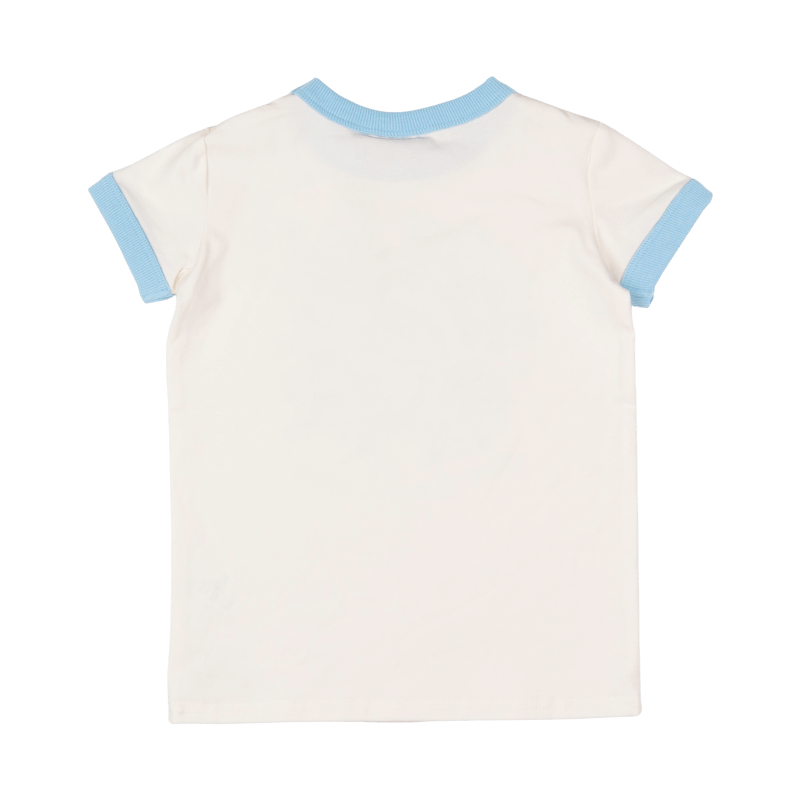 Rock Your Baby Flutter flowers t-shirt in white