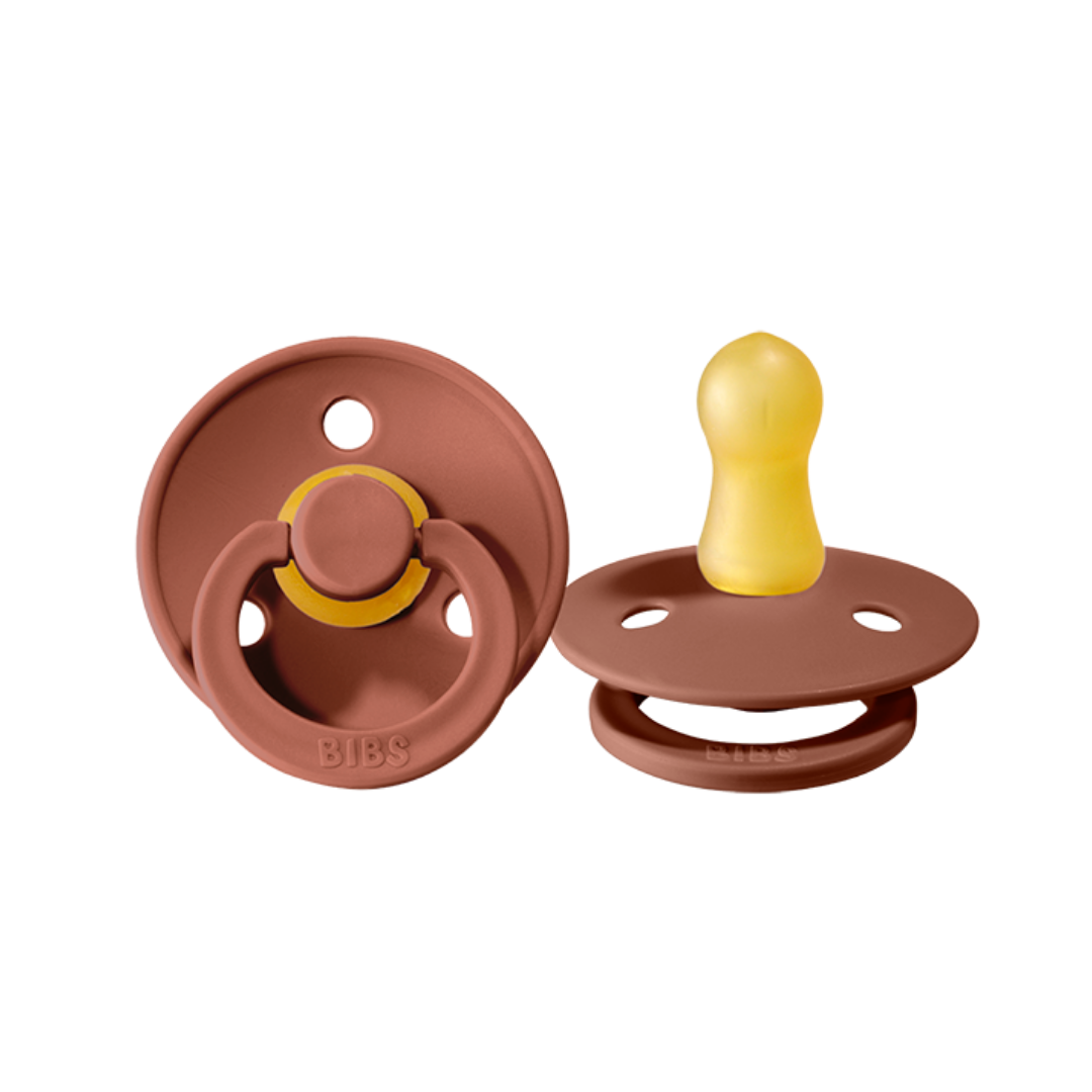 Bibs Dummies 2 Pack Woodchuck in brown