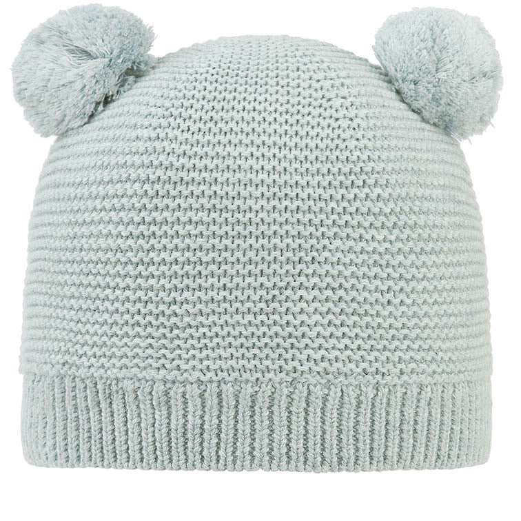 Toshi Organic beanie snowy ice in blue