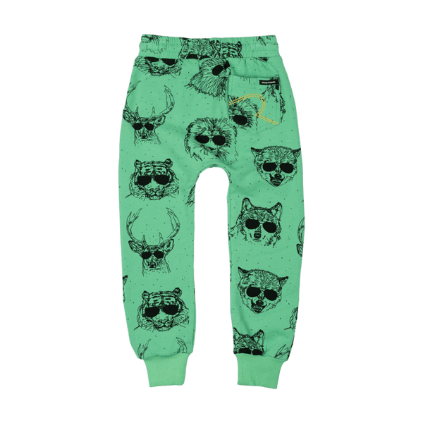 Rock Your Baby Wild Life Trackpants in Mint Green