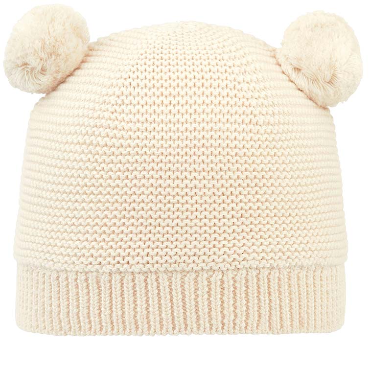 Toshi Organic beanie snowy feather in cream